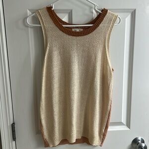 Blu Pepper Knit Tank - Size Large